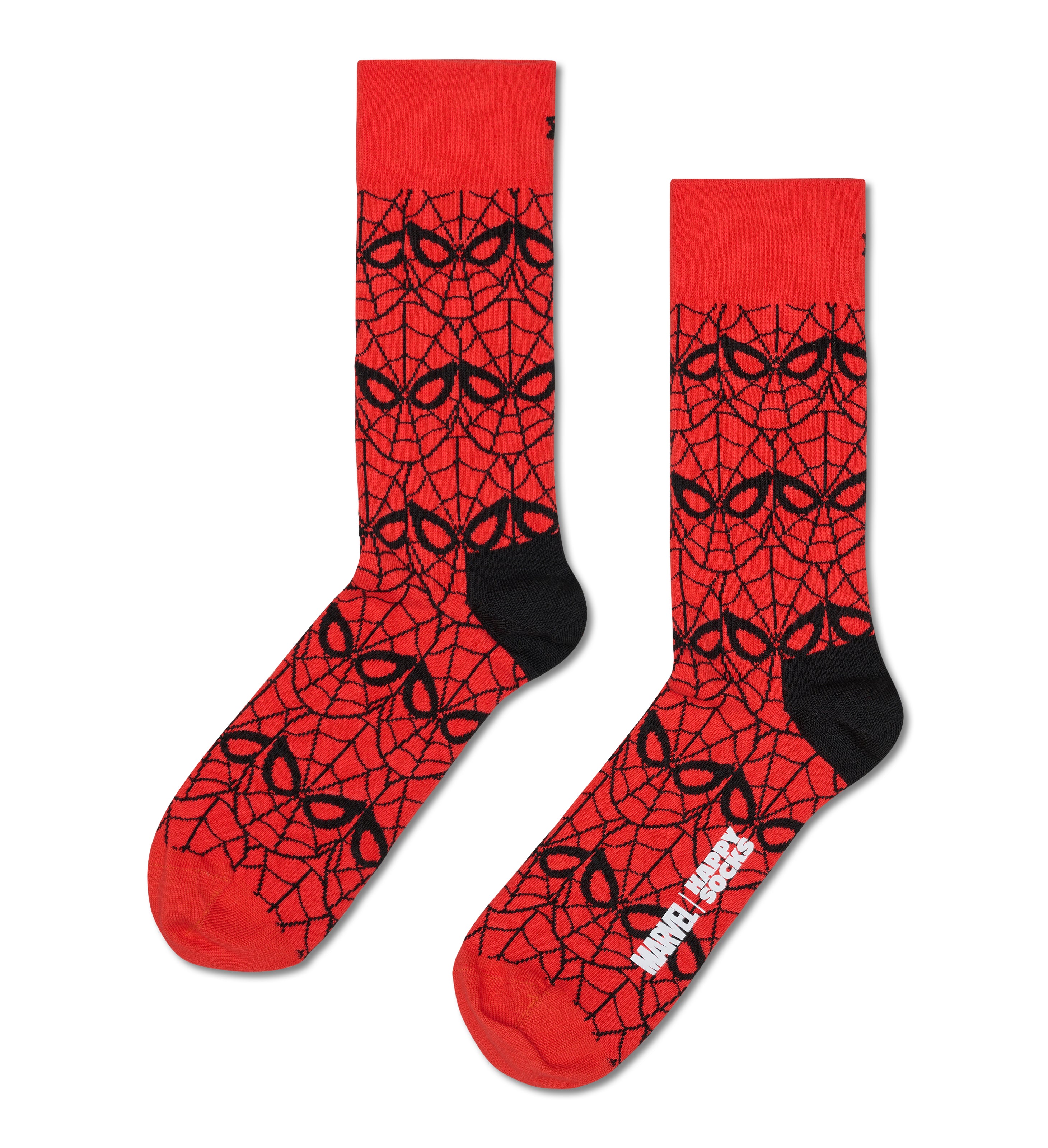 【MARVEL™×Happy Socks】クルー丈 ソックス （マーベル スパイダーマン）