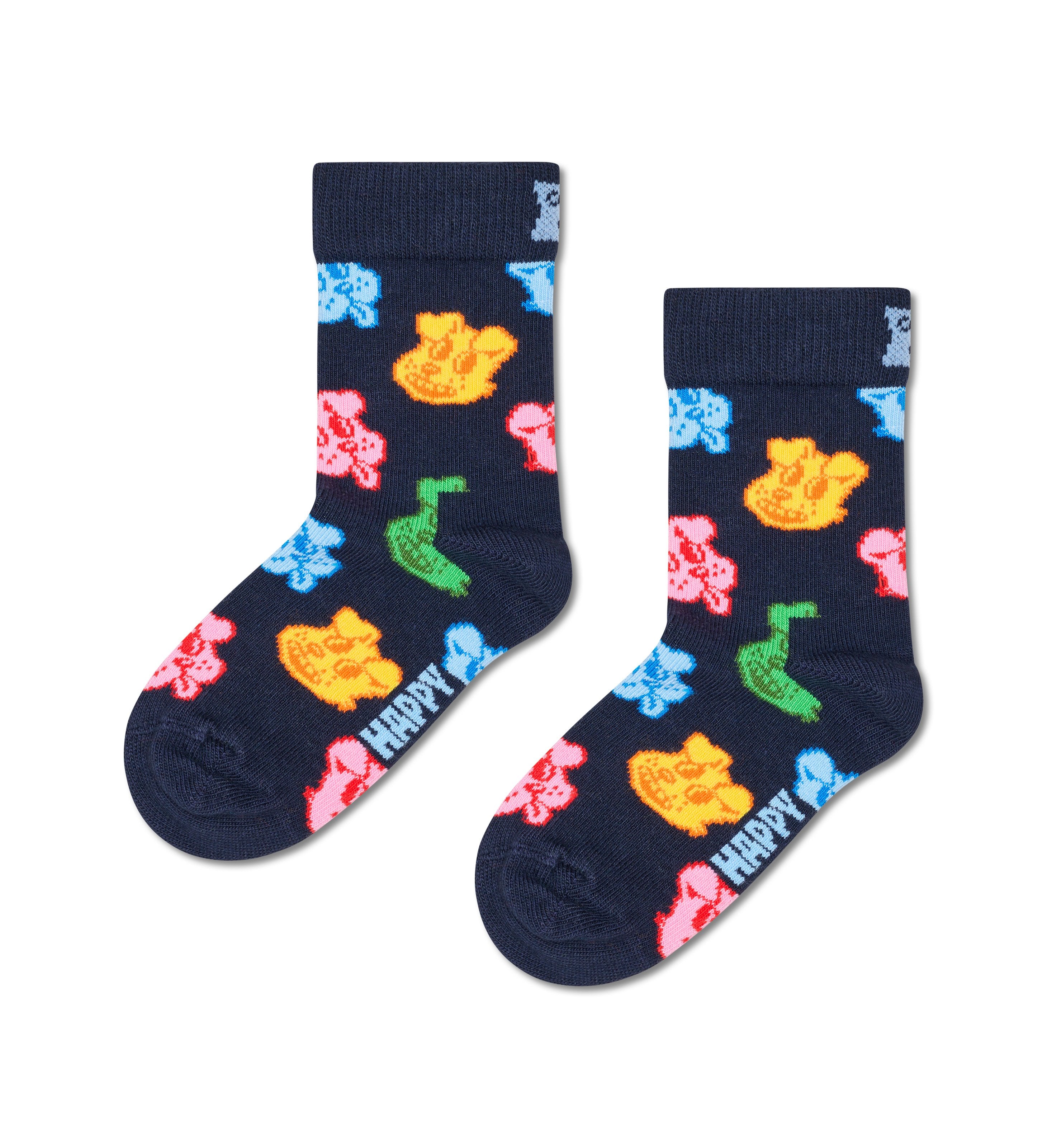 【キッズ】クルー丈 ソックス（ドッゴ）