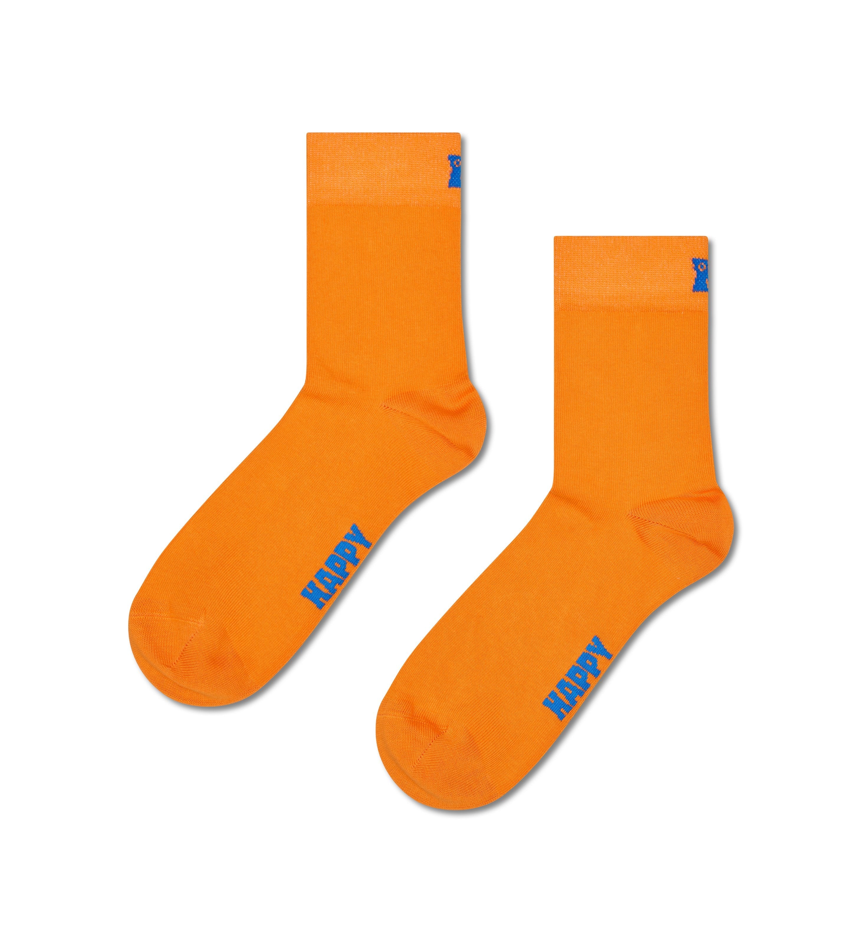 [Set of 3] 1/2 Crew Length Socks (Solid)