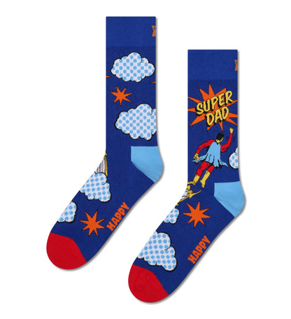 Crew socks (Flying Super Dad)