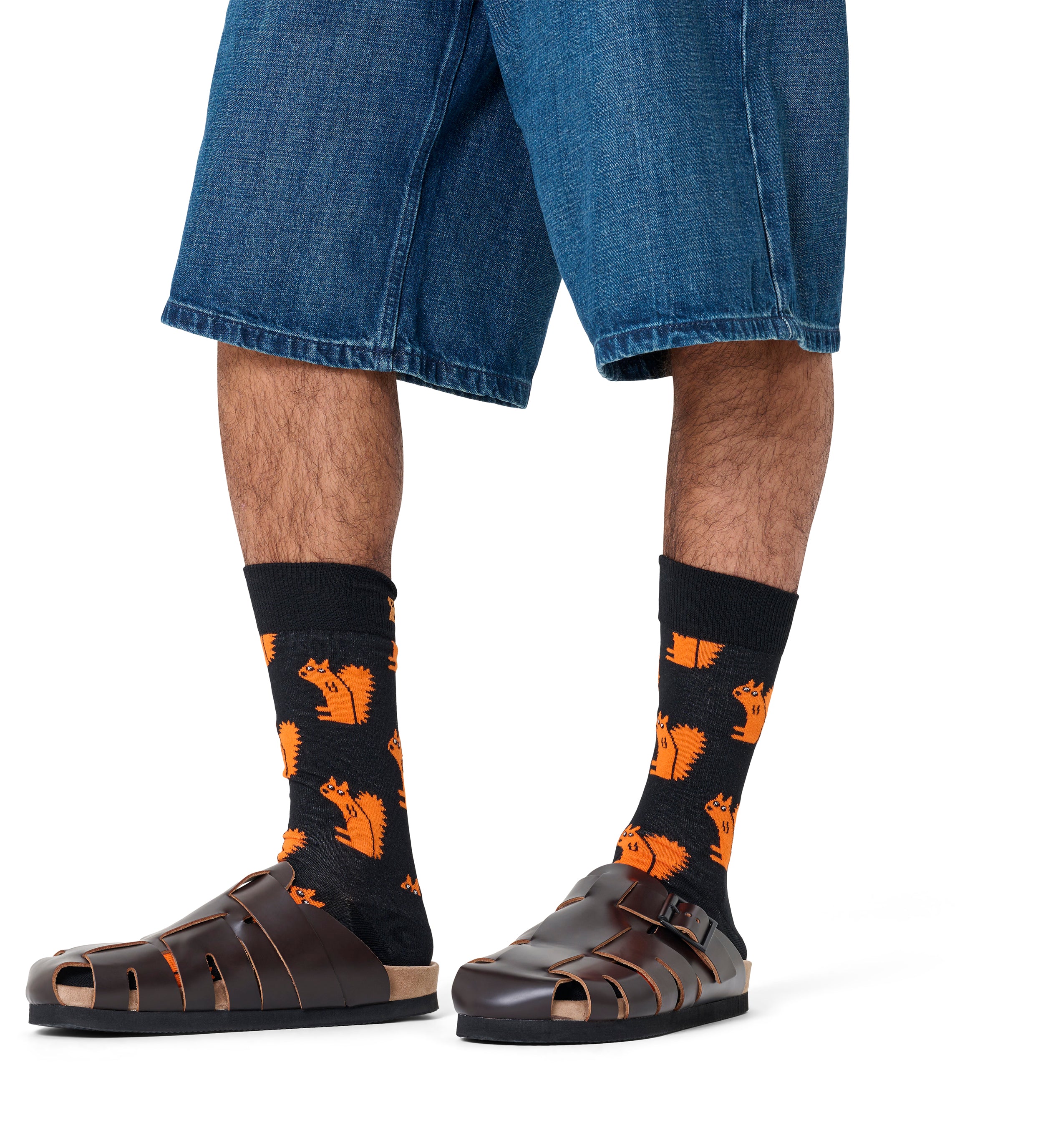 クルー丈 ソックス（リス） – Happy Socks