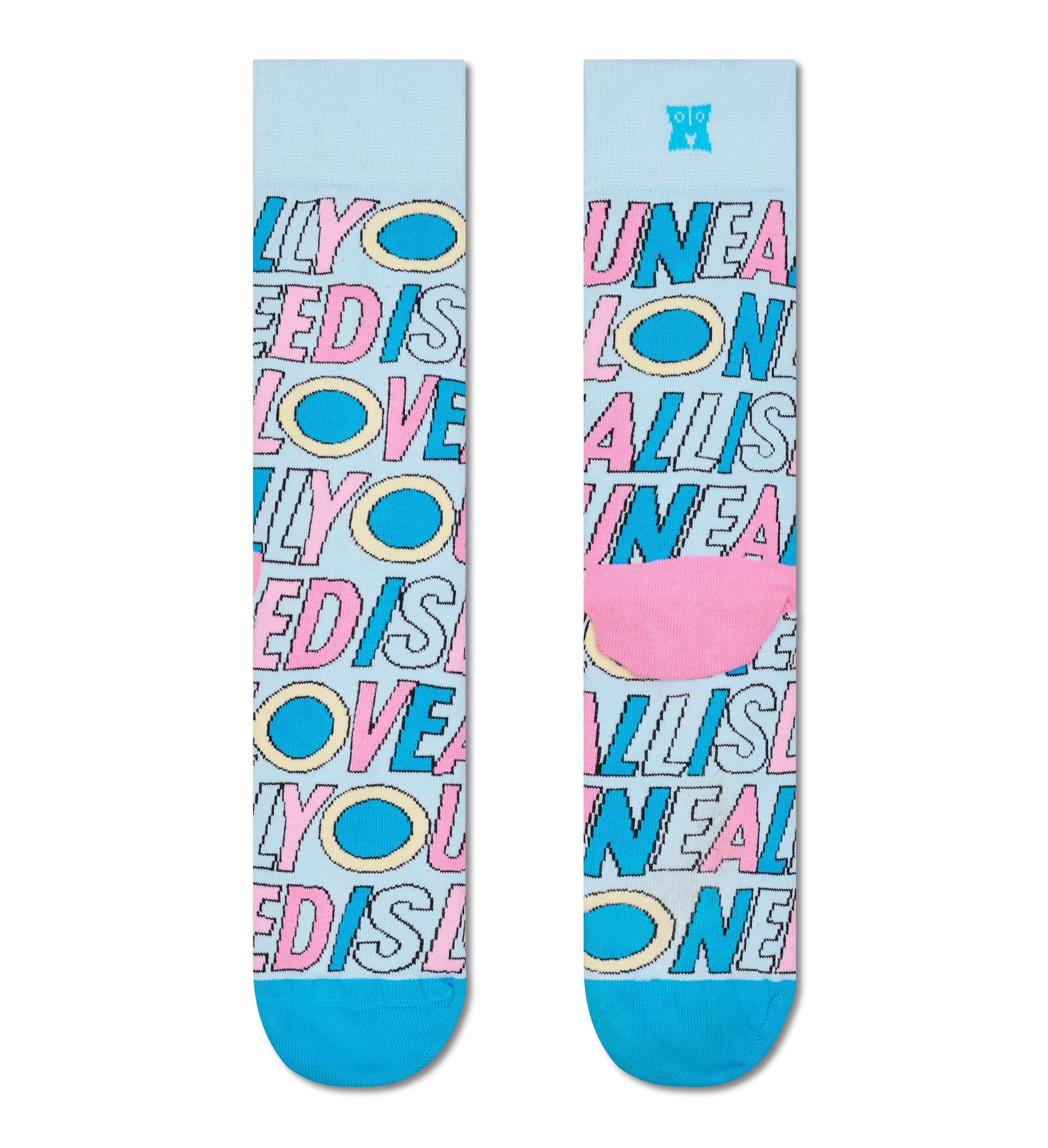 【The Beatles × Happy Socks】クルー丈 ソックス （ザ ビートルズ オール ユー ニード イズ ラブ）