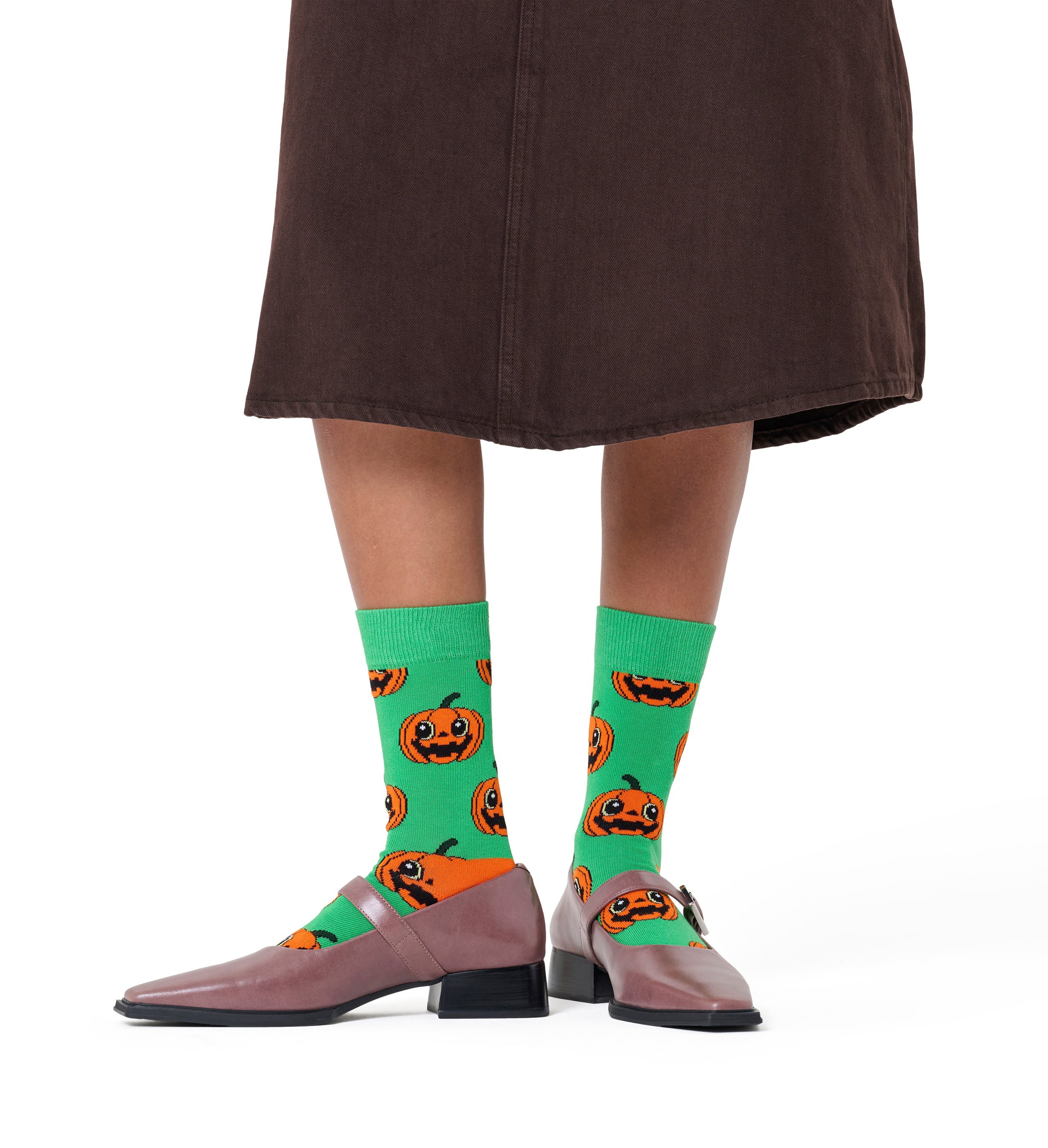 Crew Socks (Pumpkin)