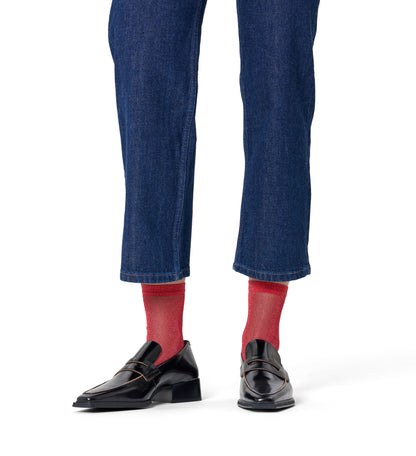 Half crew length socks (sheer)