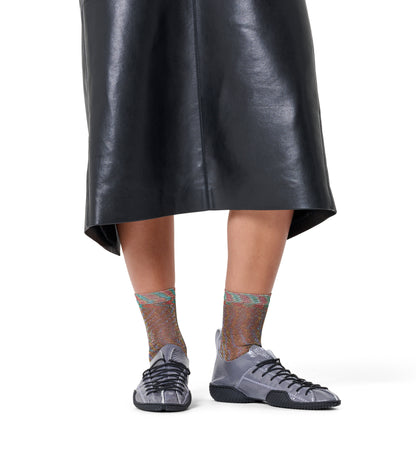 Half crew length socks (sheer)