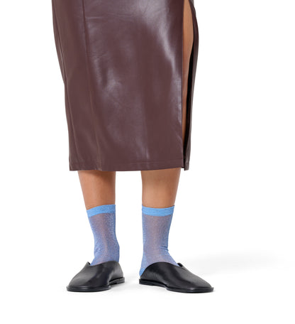 Half crew length socks (sheer)