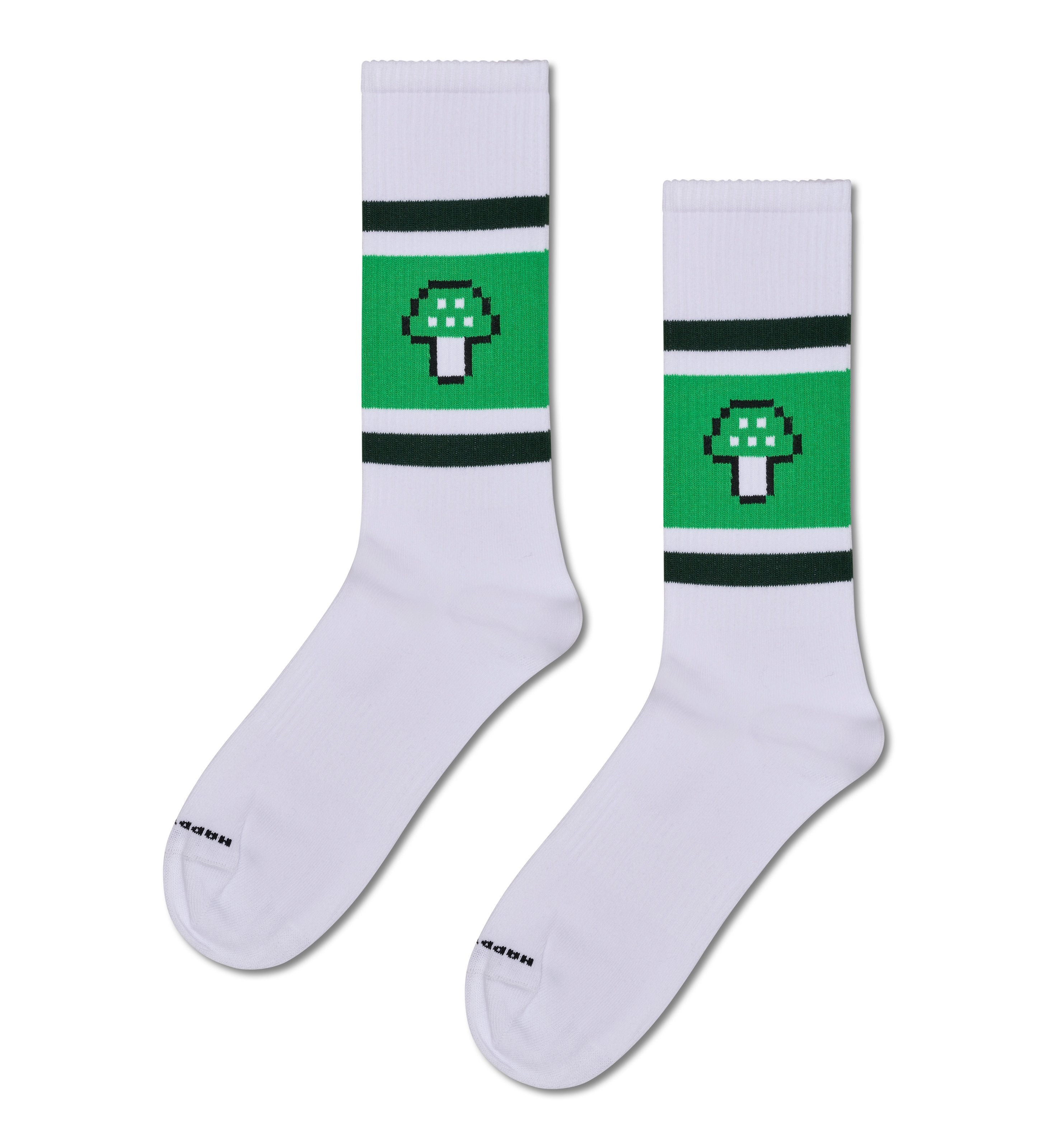 Sports socks (mushroom stripes)