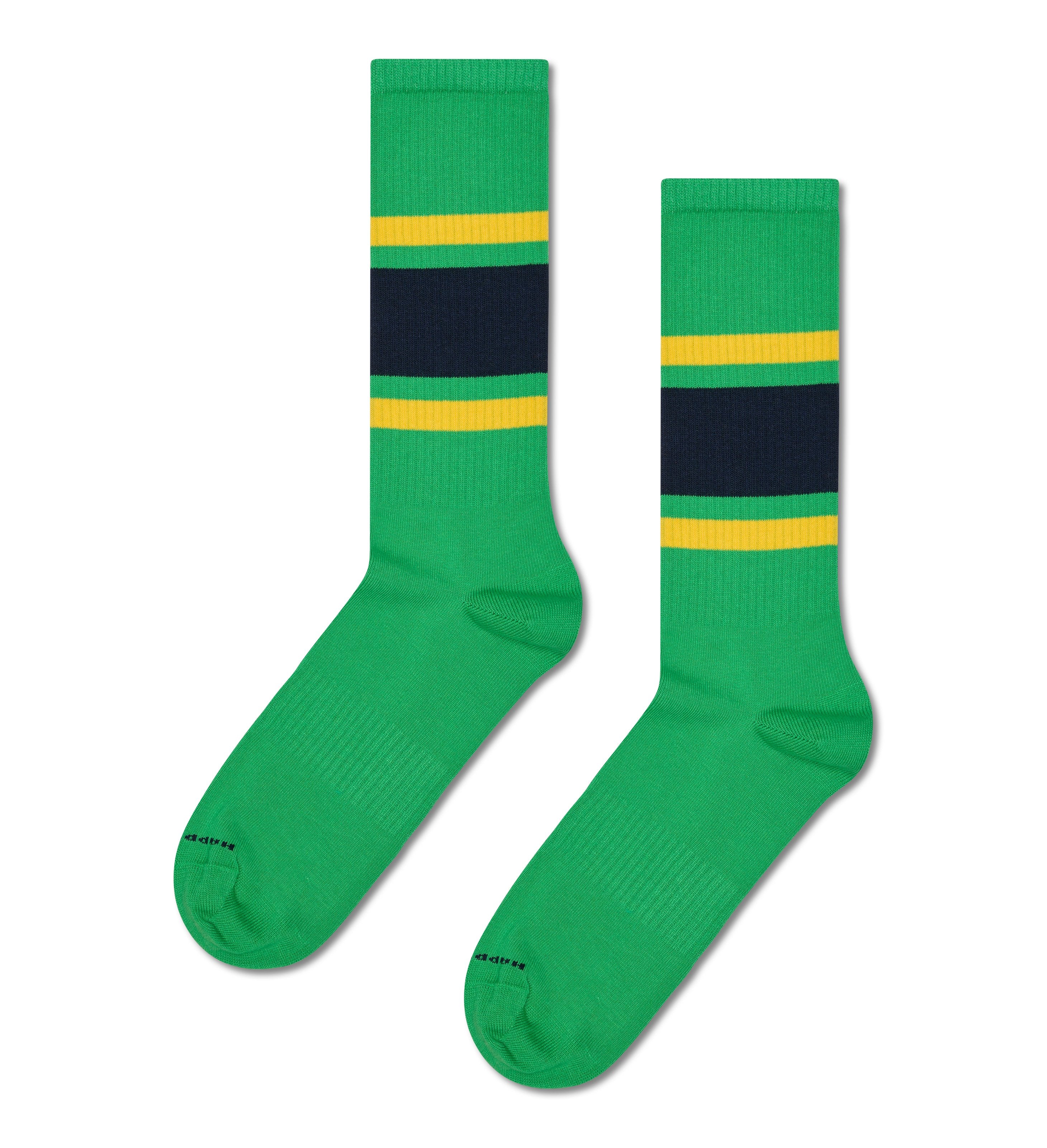 Sports socks (simple stripes)
