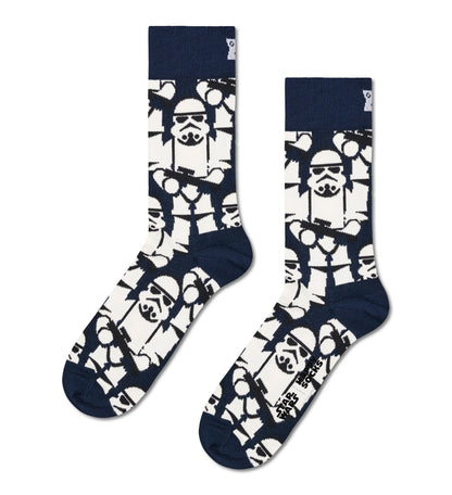 【STAR WARS™×Happy Socks】クルー丈 ソックス （スターウォーズ ストームトルーパー）