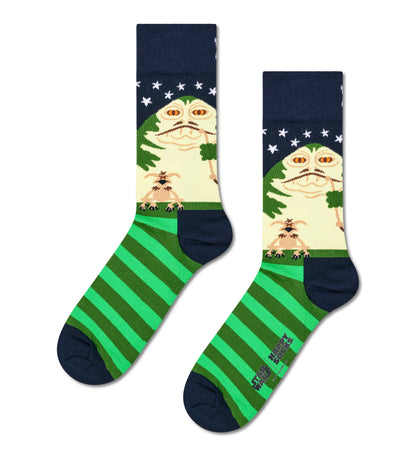 【STAR WARS™×Happy Socks】クルー丈 ソックス （スターウォーズ ジャバ）