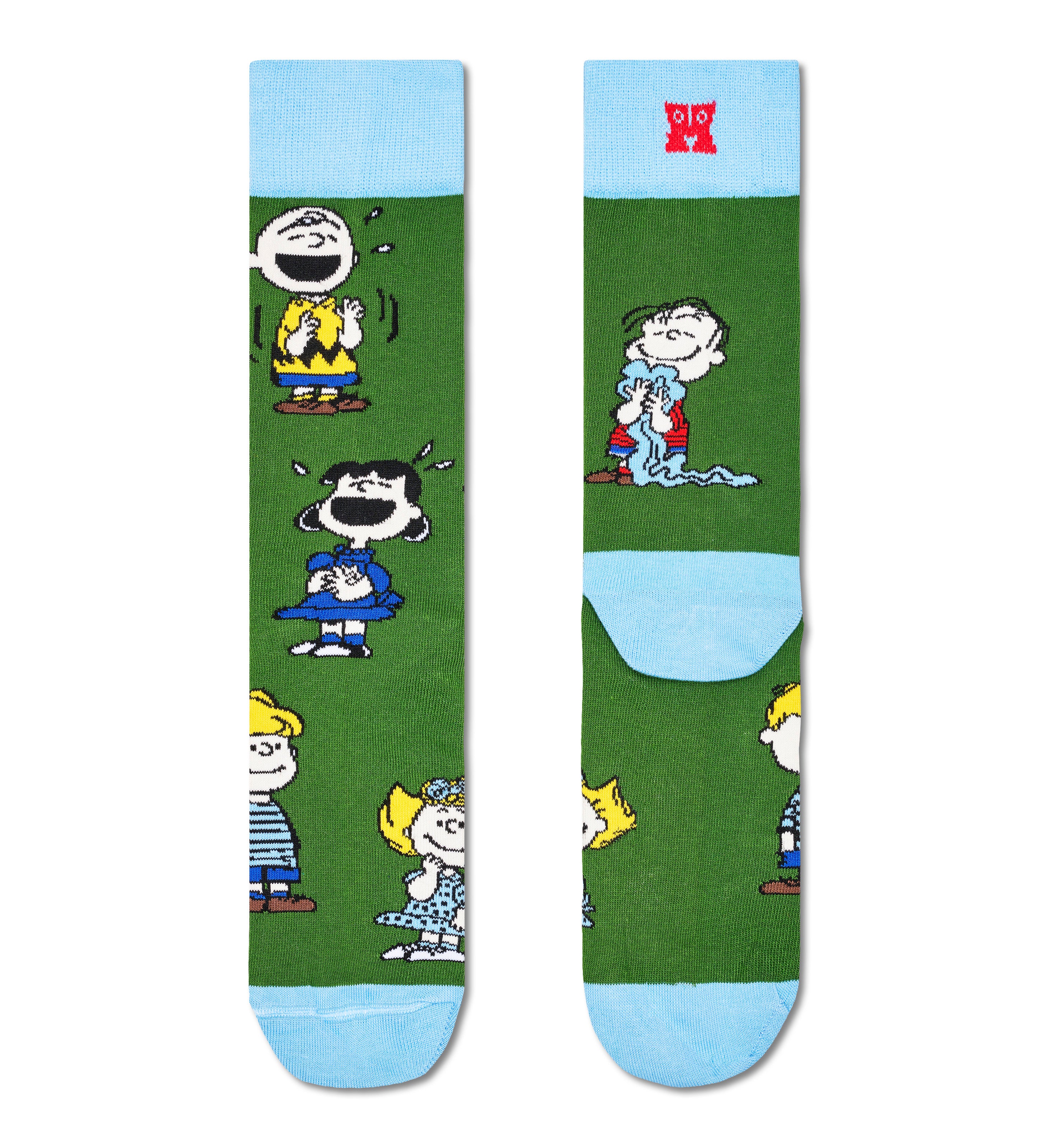 【Peanuts×Happy Socks】クルー丈 ソックス （ピーナッツ ハッピー フレンズ）