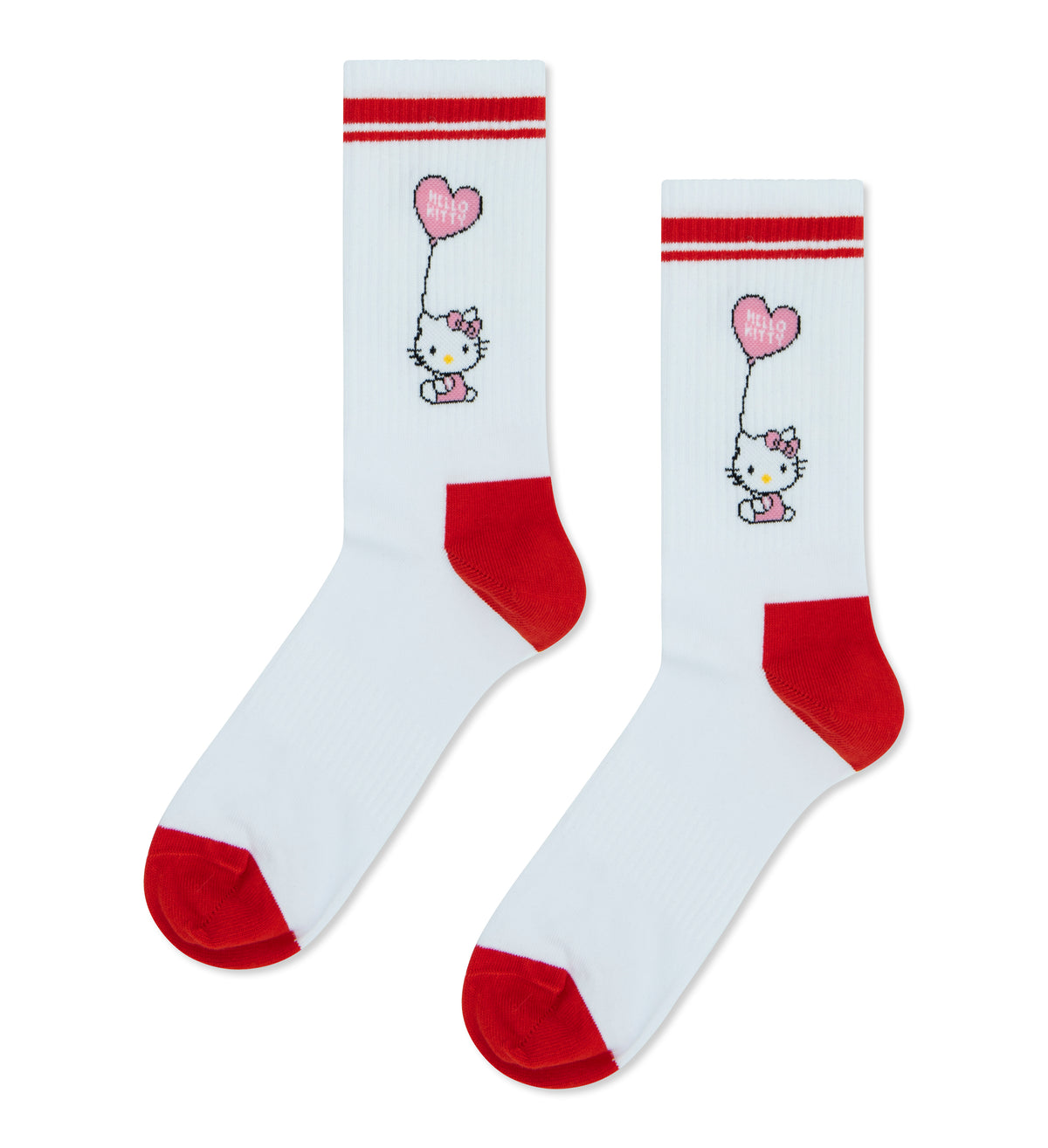 【Happy Socks×Hello Kitty】【3足セット】スポーツ ソックス（ハローキティ）