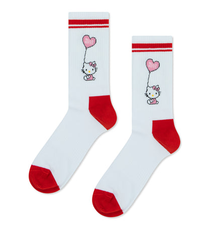 【Happy Socks×Hello Kitty】【3足セット】スポーツ ソックス（ハローキティ）
