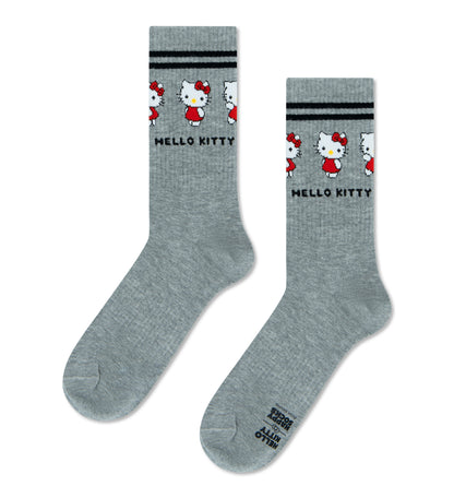 【Happy Socks×Hello Kitty】【3足セット】スポーツ ソックス（ハローキティ）