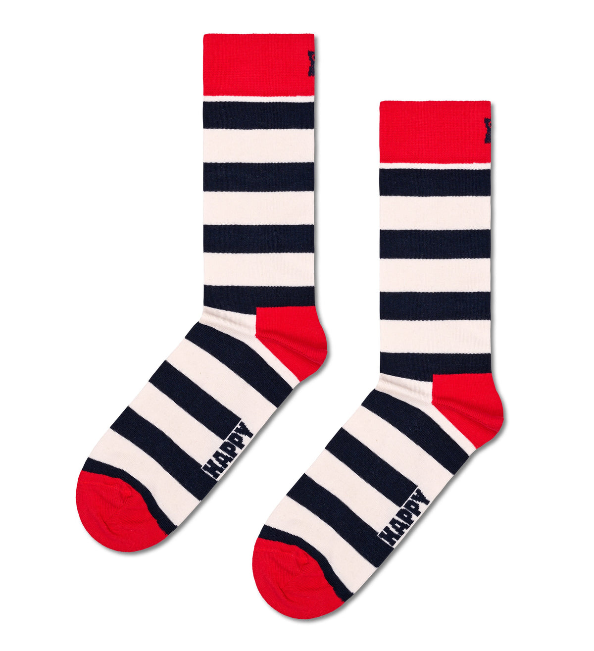 クルー丈 ソックス（ストライプ） – Happy Socks