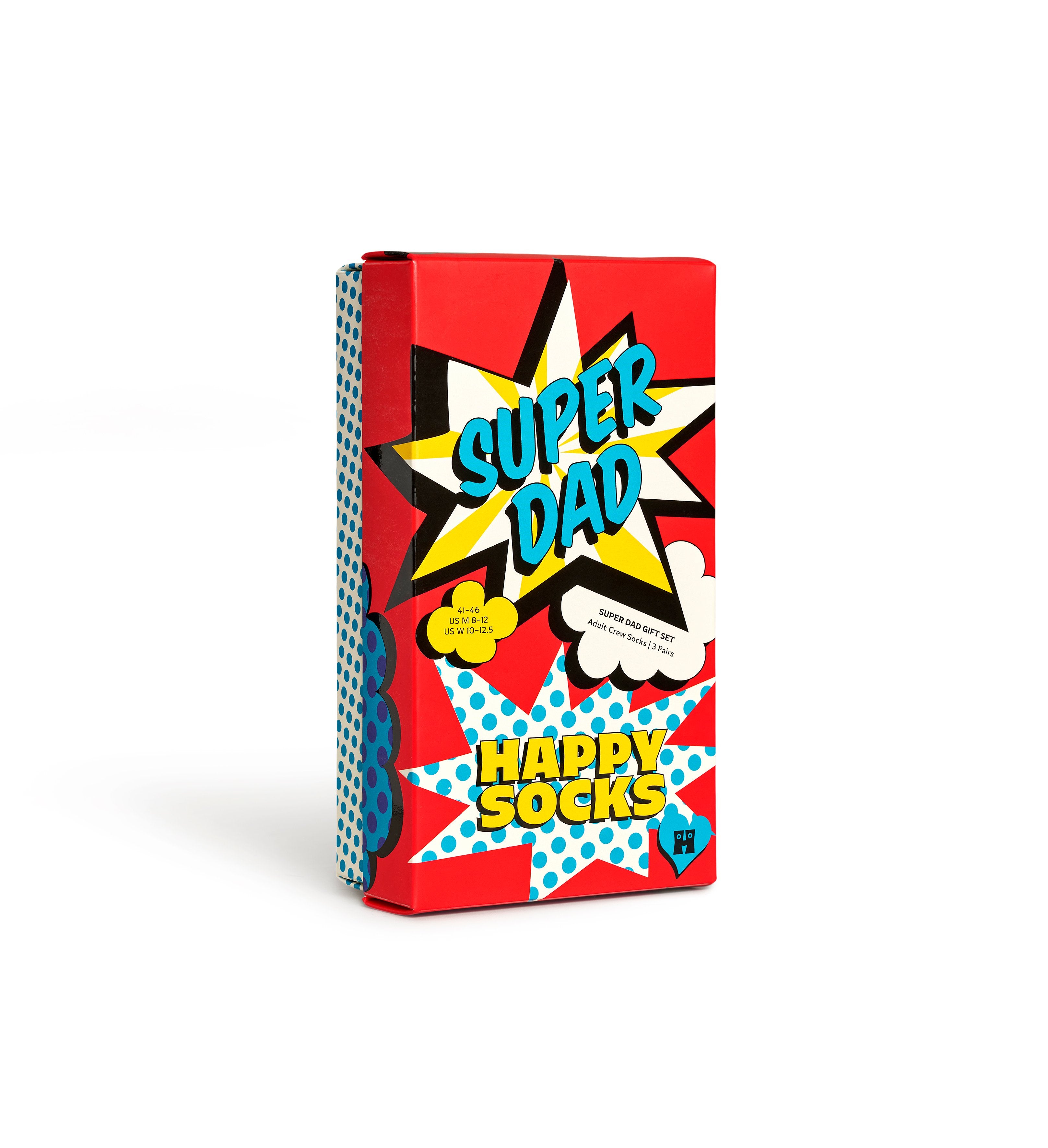 GIFT BOX】【3足セット】クルー丈 ソックス（スーパー ダッド