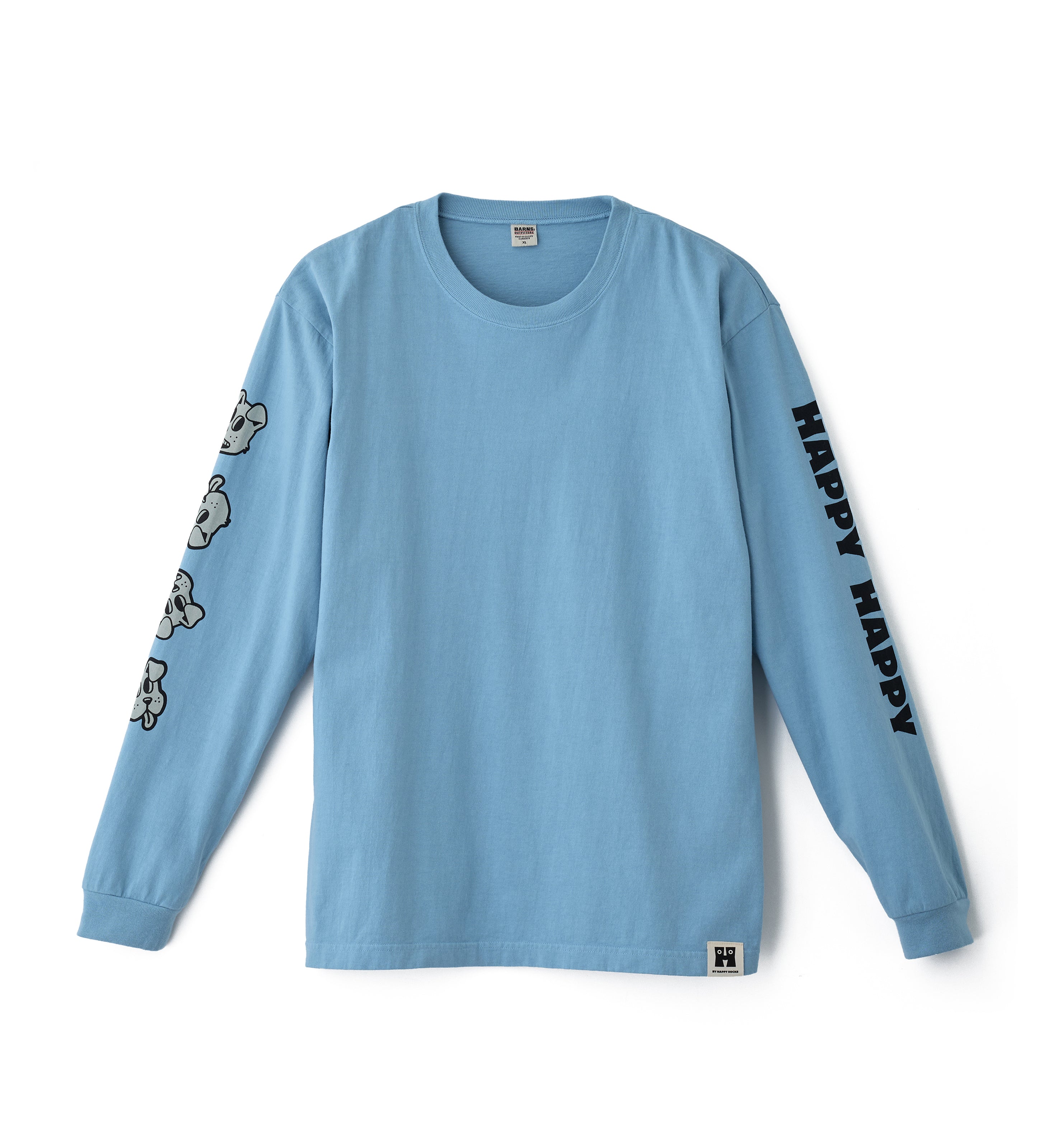 先行販売】Long-sleeve T-shirt Dog – Happy Socks