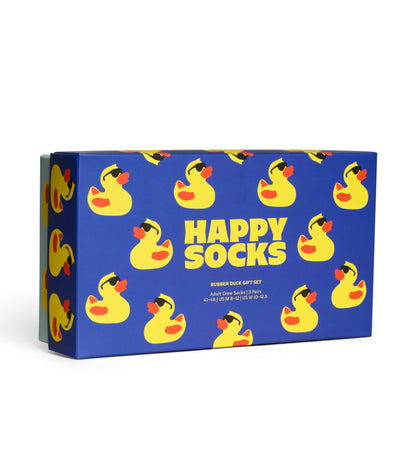 【GIFT BOX】【3足セット】クルー丈 ソックス（ラバーダック）