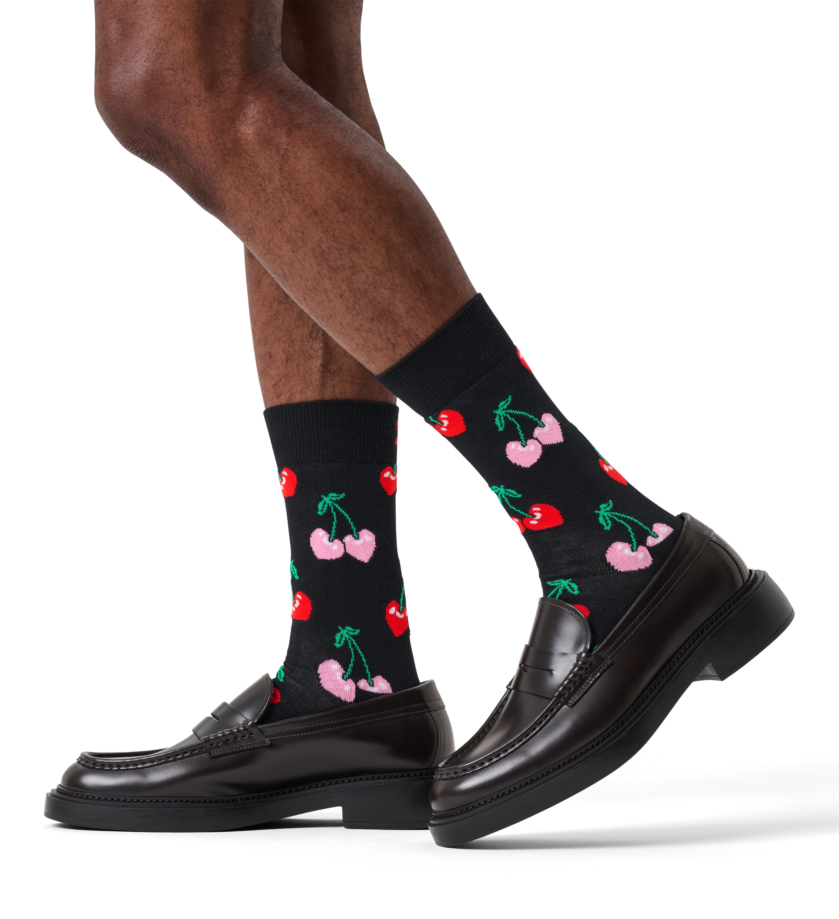 Lovely Heartクルー丈ソックス クルー丈 ソックス（ハート） – Happy Socks