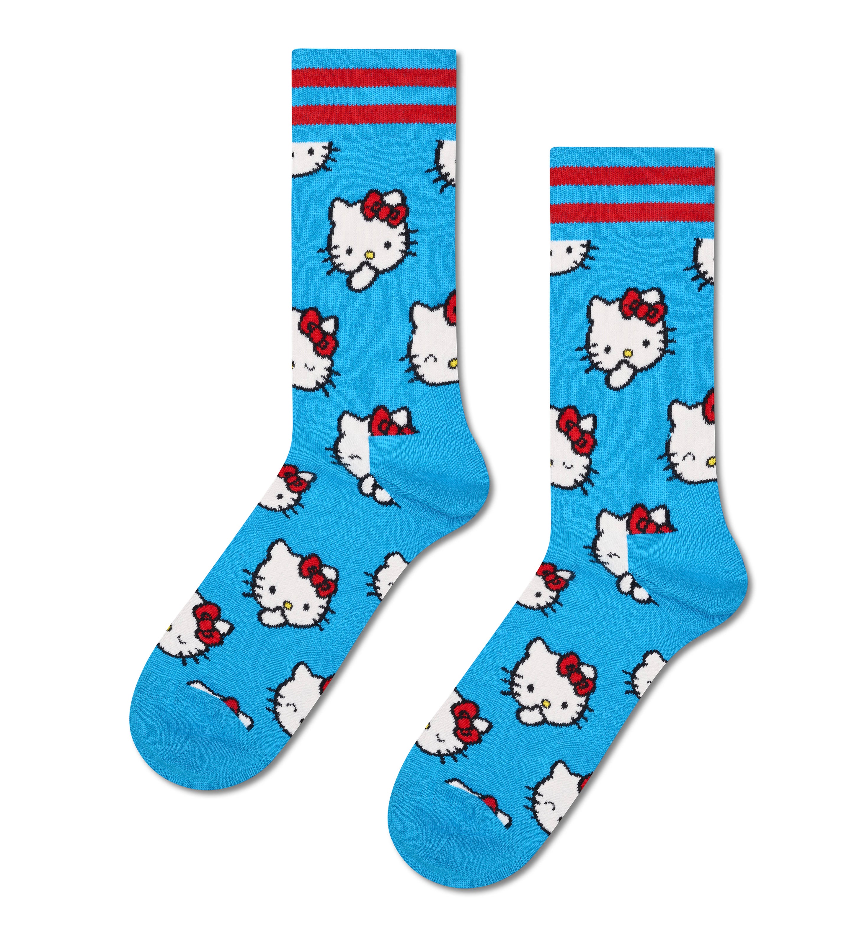 【Hello Kitty×Happy Socks】スポーツ ソックス（ハローキティ スマイル）