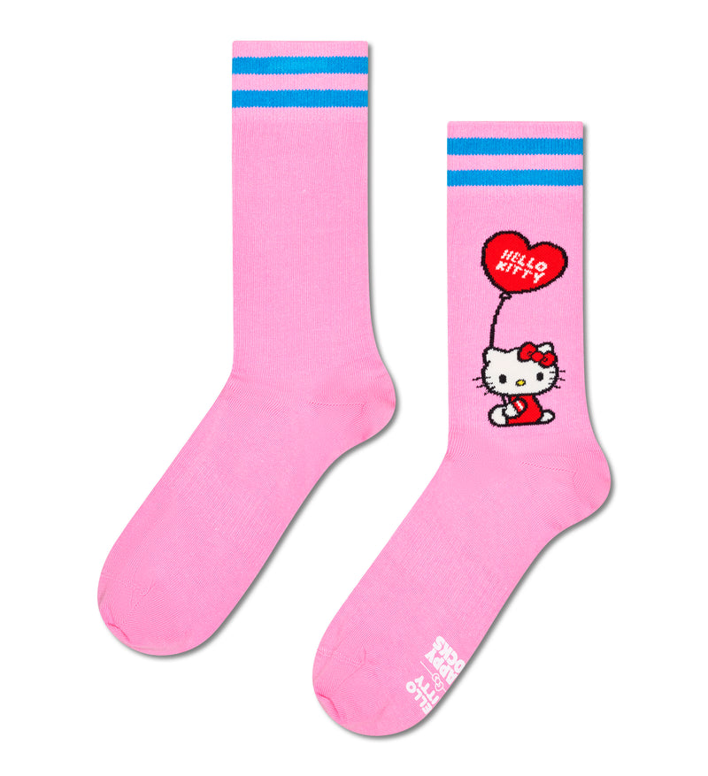 【Hello Kitty×Happy Socks】スポーツ ソックス（ハローキティ ラブ）