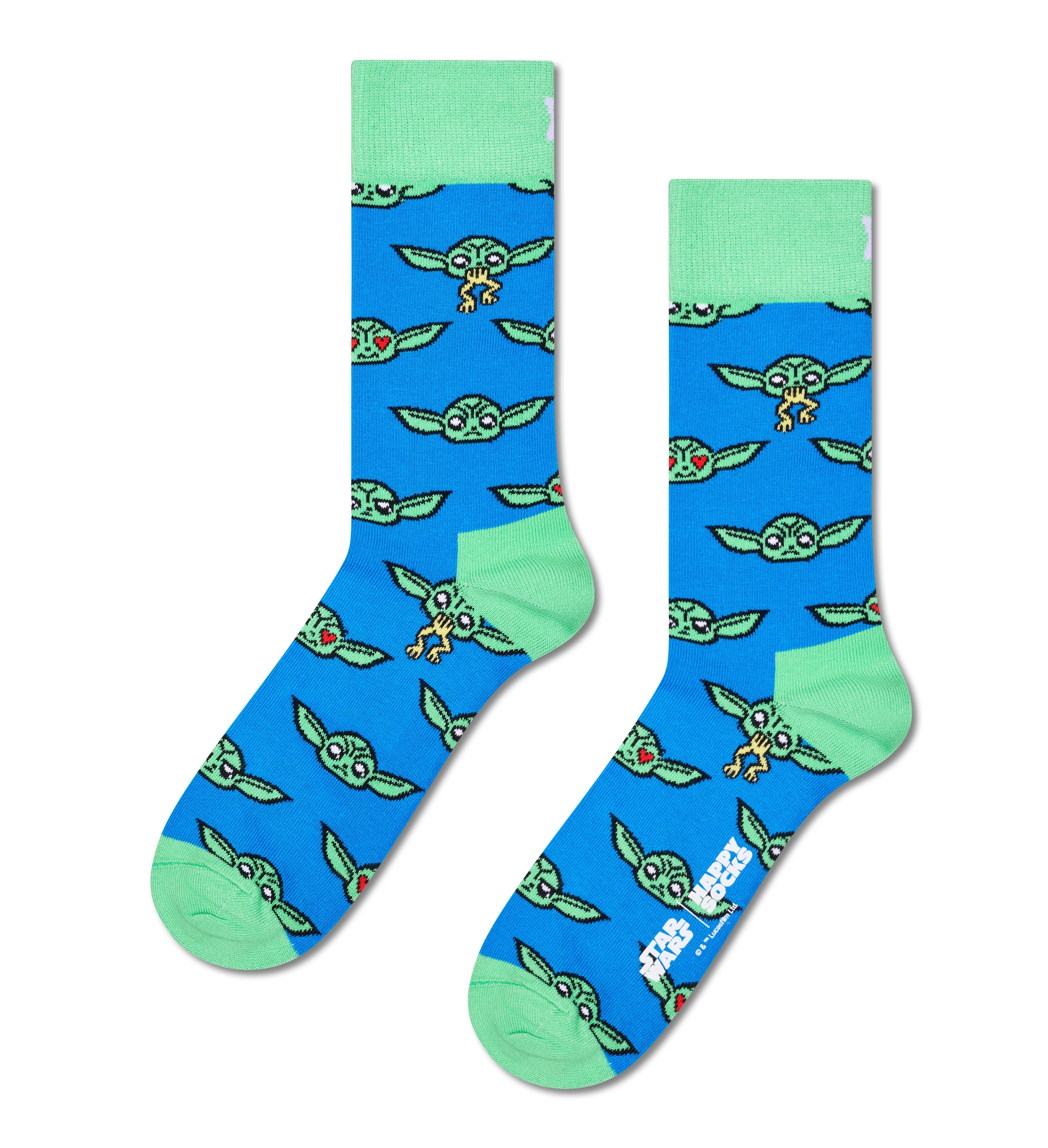 【STAR WARS™×Happy Socks】【GIFT BOX】【3足セット】クルー丈 ソックス（スターウォーズ）