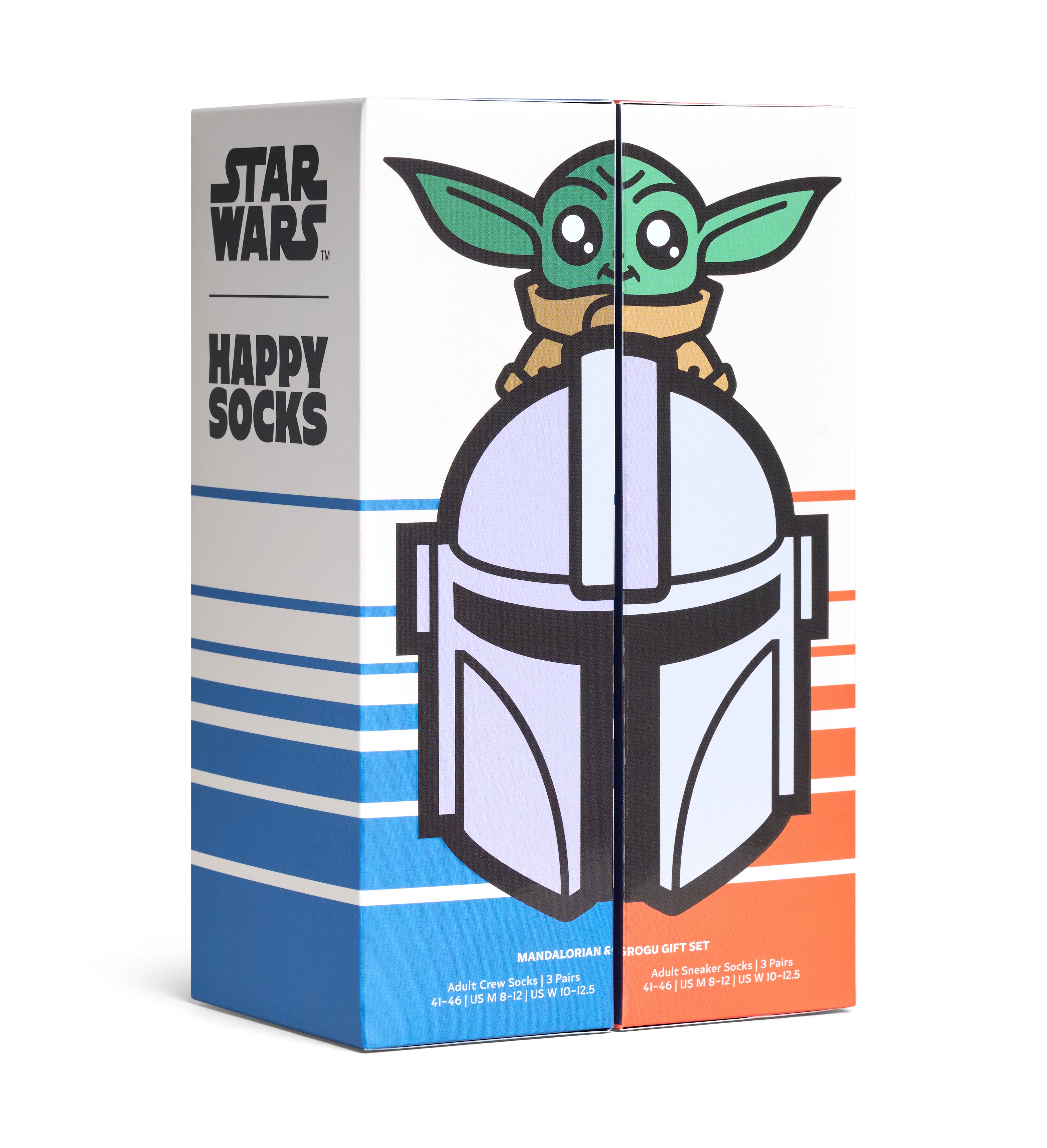 STAR WARS™×Happy Socks】【GIFT BOX】【6足セット】クルー丈 ソックス