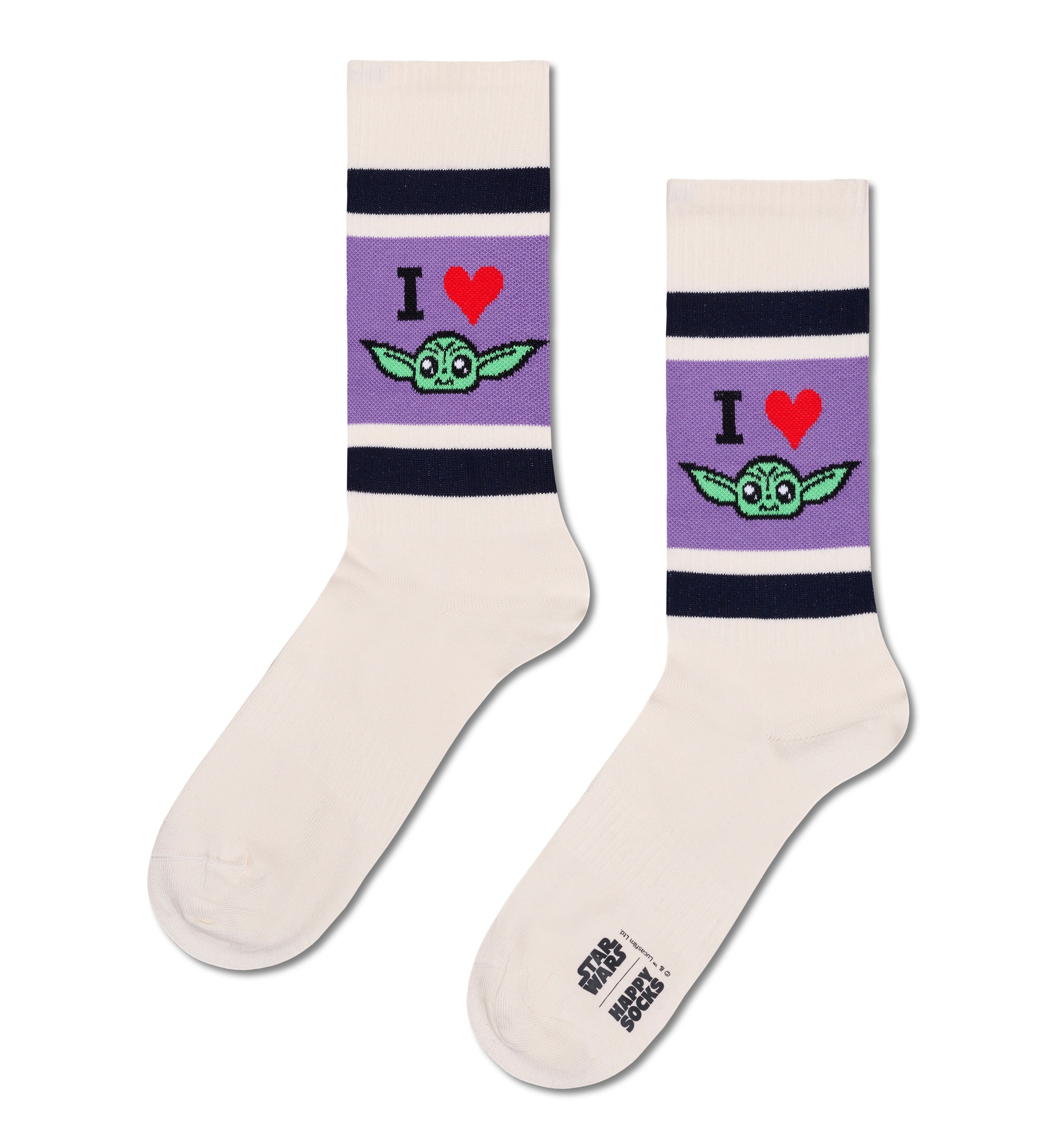 STAR WARS™×Happy Socks】【GIFT BOX】【6足セット】クルー丈 ソックス