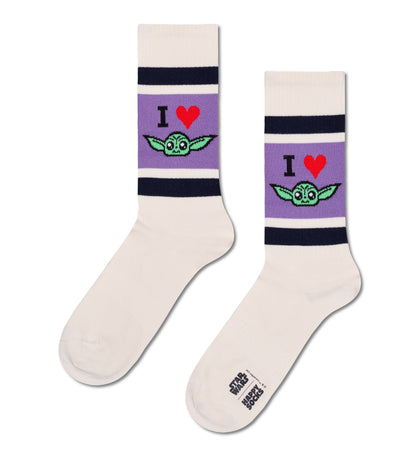 【STAR WARS™×Happy Socks】【GIFT BOX】【6足セット】クルー丈 ソックス（スターウォーズ）